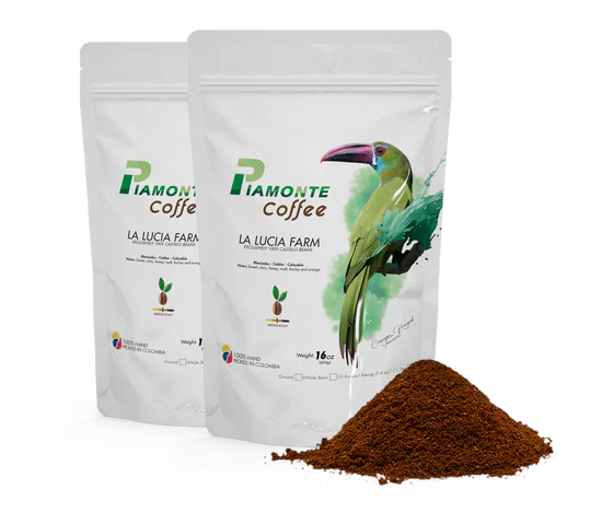 Ground Colombia Coffee from Piamonte